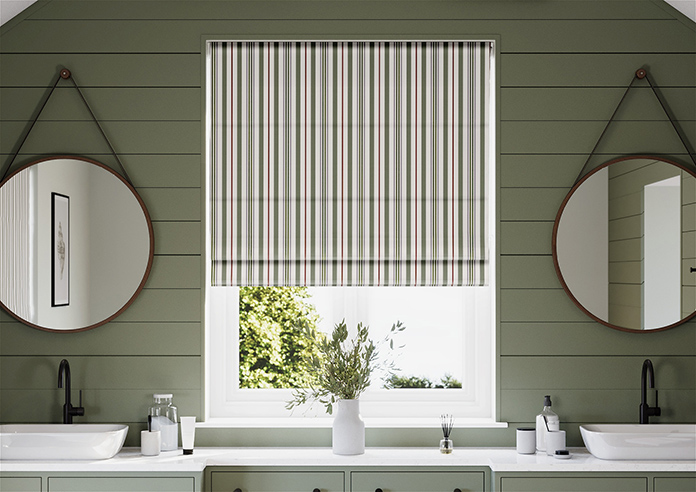 The British Stripe Co. George, Highlands No.1 - Twist&Fit Roman Blind - Image 3